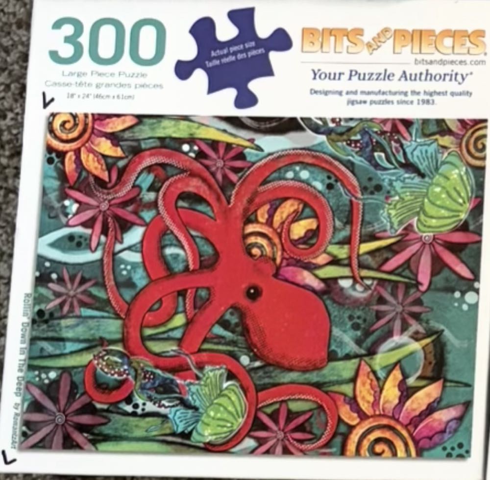 Cobble Hill Piece Puzzle Springtime Frolic Sample Poster Included