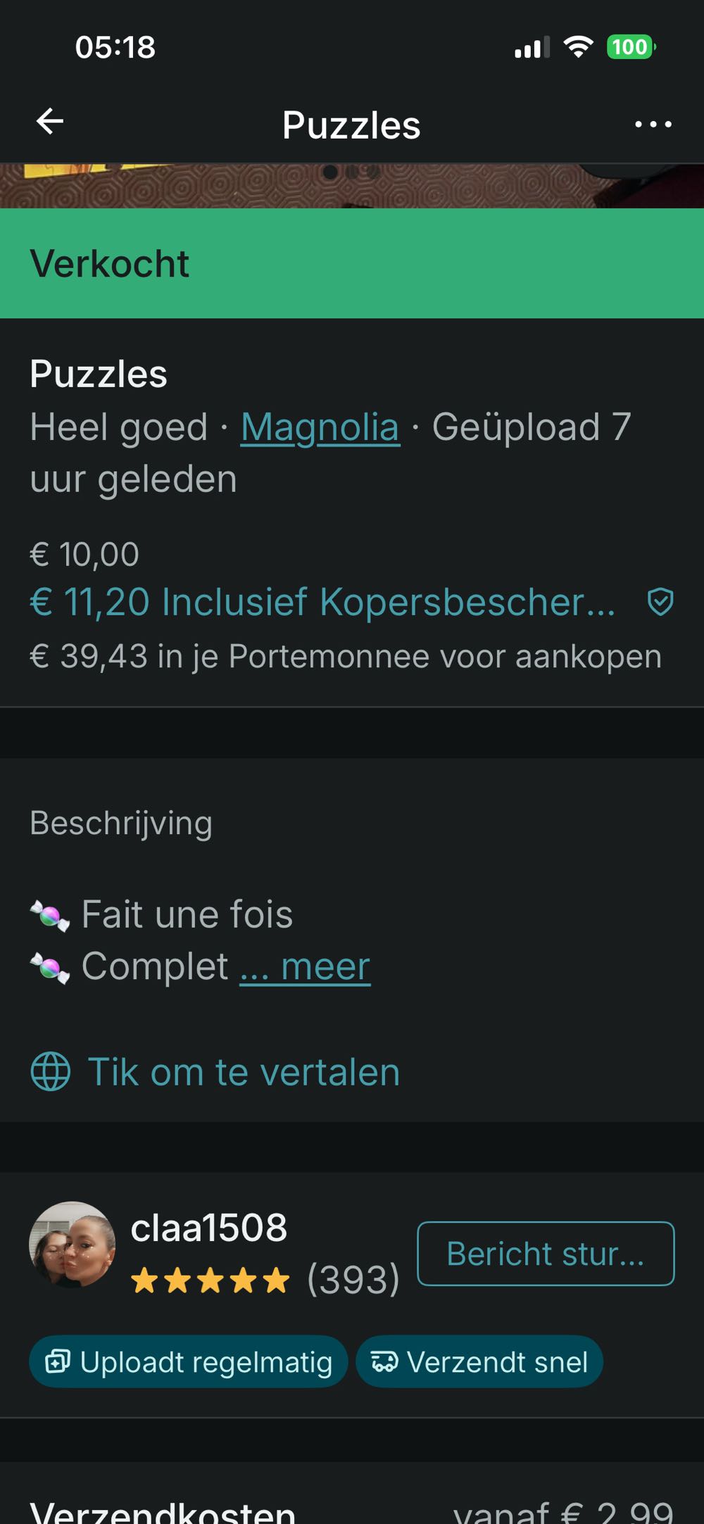 Chaos On The Beach (SCANNEN) - Magnolia puzzle collectible - Main Image 4