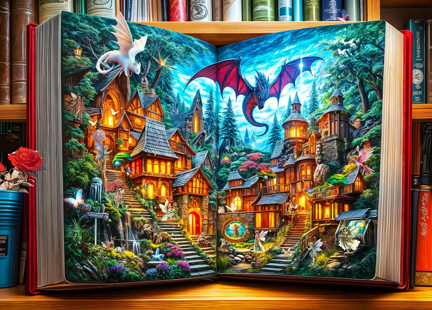 D-300-218: Cherry blossoms have bloomed!