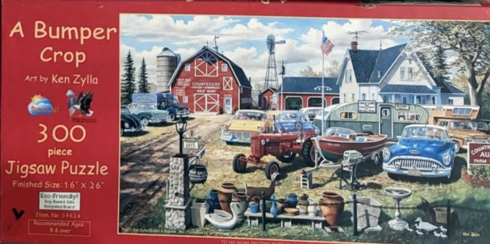 Puzzle Collector Art 500 Piece Puzzle Great Western Train