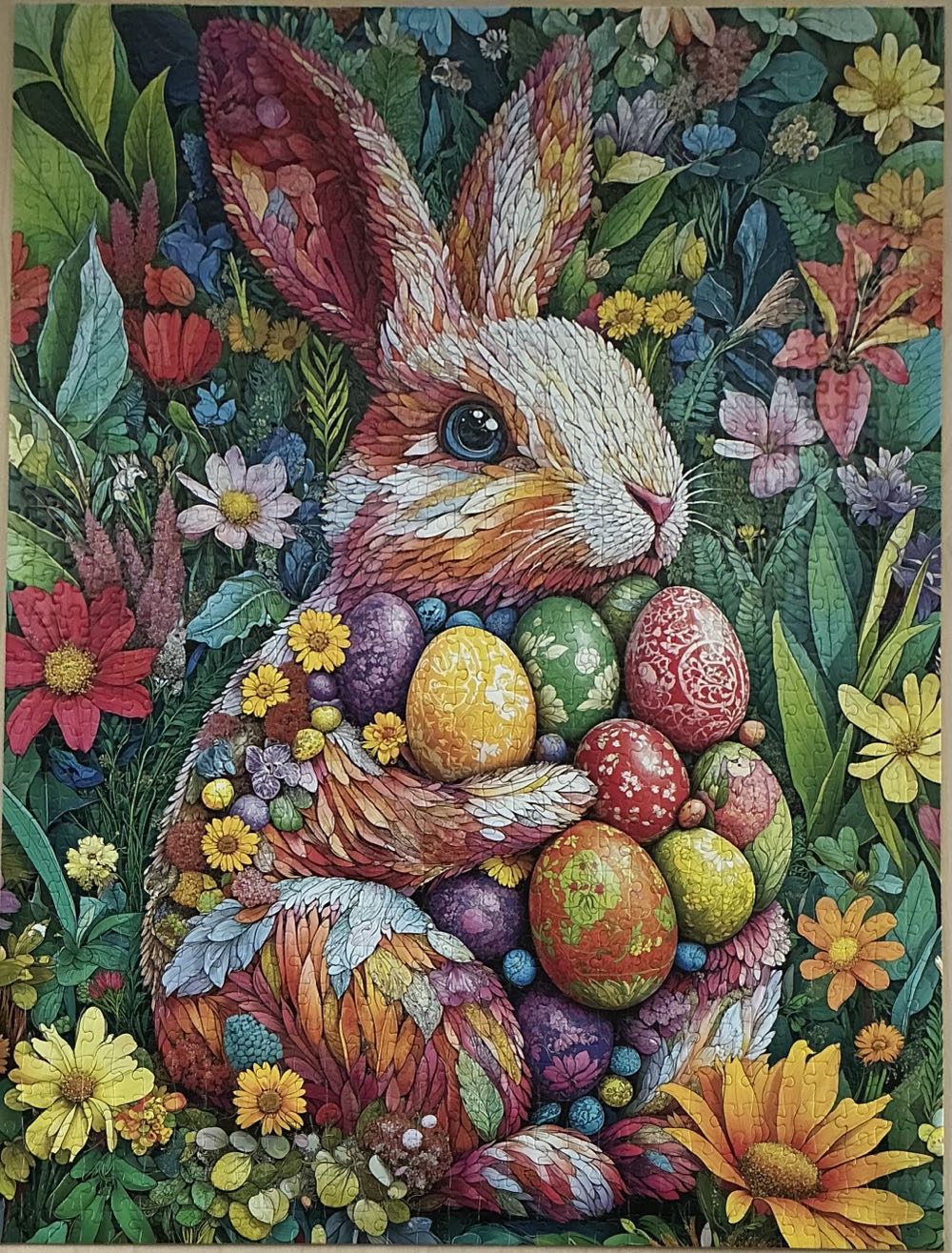The Easter Garden Bunny - Cross & Glory puzzle collectible [Barcode 850082452118] - Main Image 2