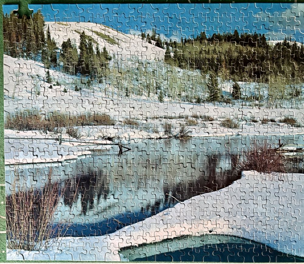 Grand Teton National Park - Whitman Guild puzzle collectible - Main Image 2