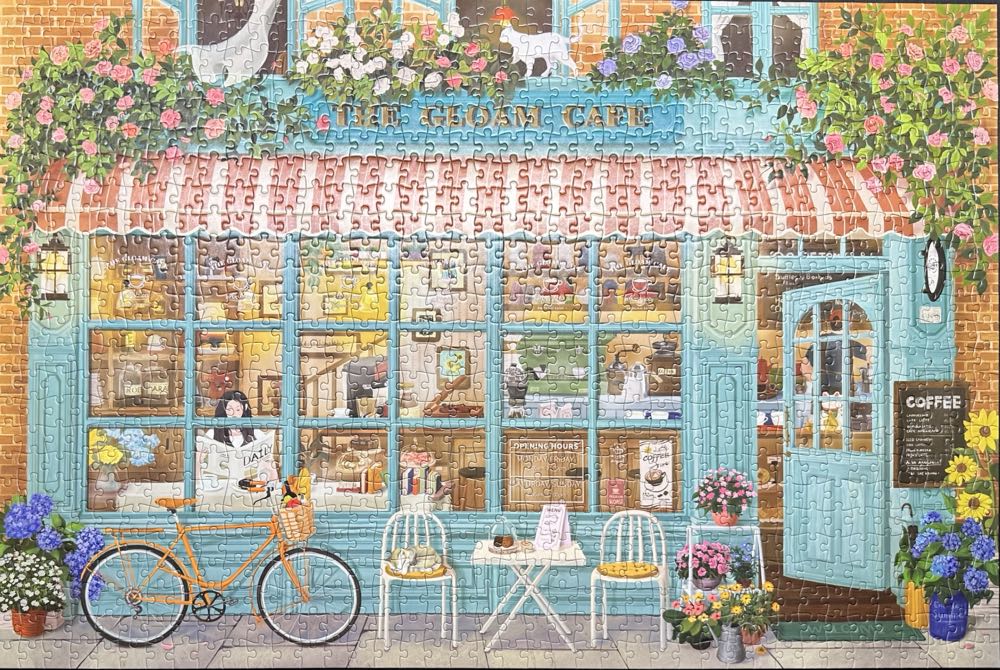 Corner Coffee Shop / The Gloam Cafe🟦 - Momibook puzzle collectible [Barcode 767461569223] - Main Image 3