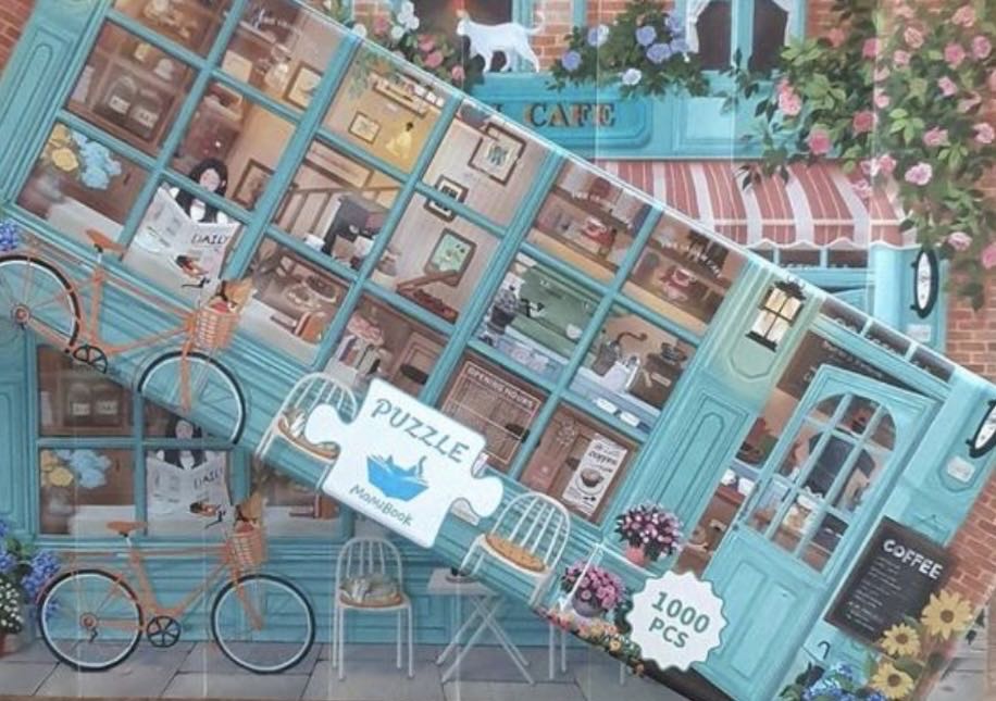 Corner Coffee Shop / The Gloam Cafe🟦 - Momibook puzzle collectible [Barcode 767461569223] - Main Image 4