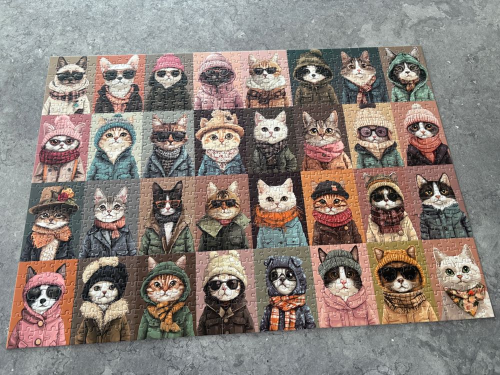 Cat Avatars - Hiwhy (Chinese) puzzle collectible - Main Image 2