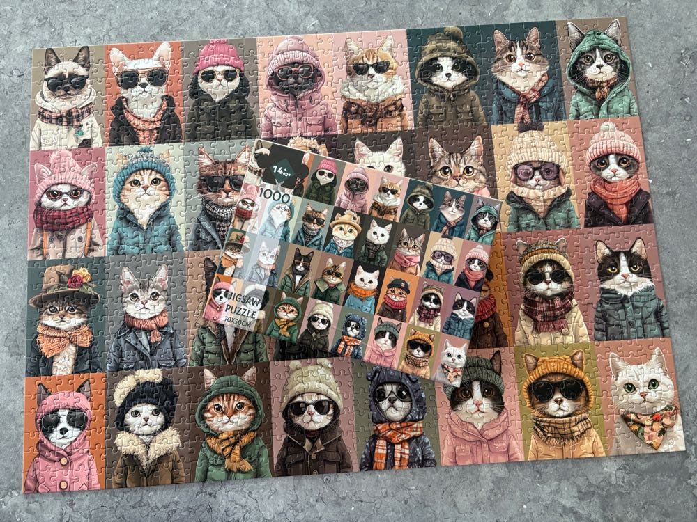 Cat Avatars - Hiwhy (Chinese) puzzle collectible - Main Image 3