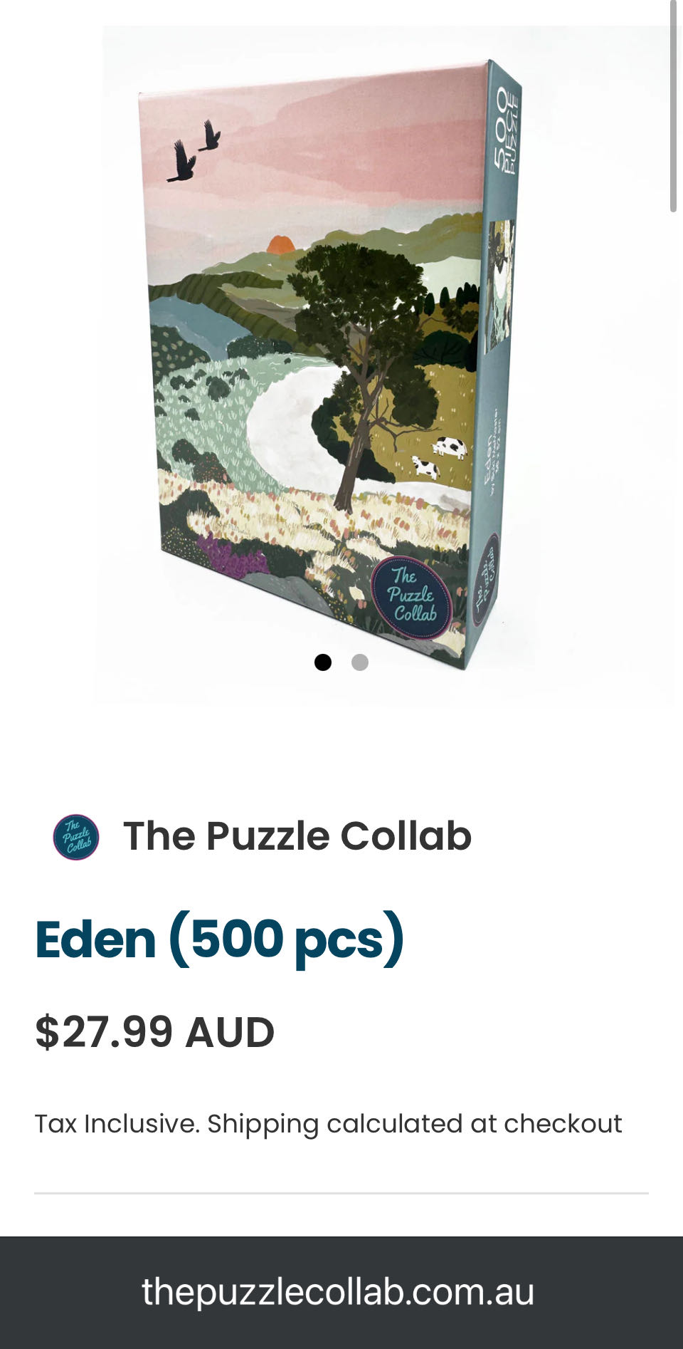 Eden - The Puzzle Collab puzzle collectible [Barcode 9361804001466] - Main Image 2