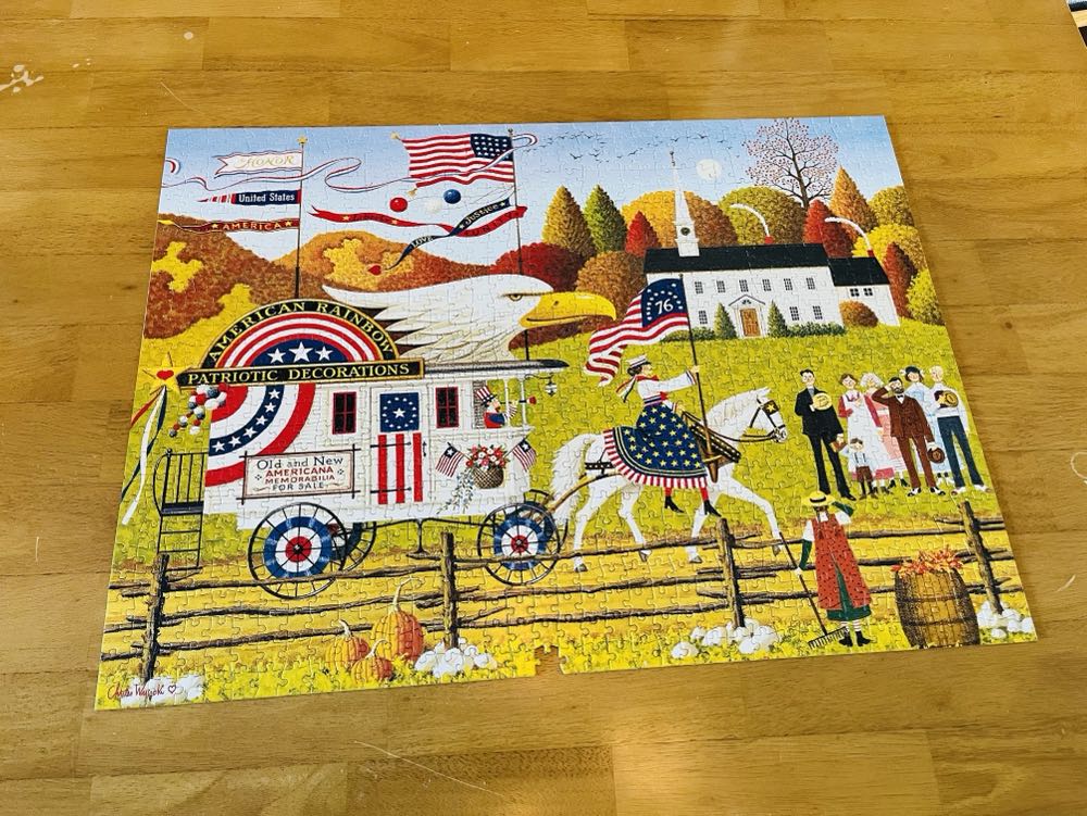 So Proudly We Hail - Buffalo 🇺🇸 puzzle collectible [Barcode 079346114597] - Main Image 2