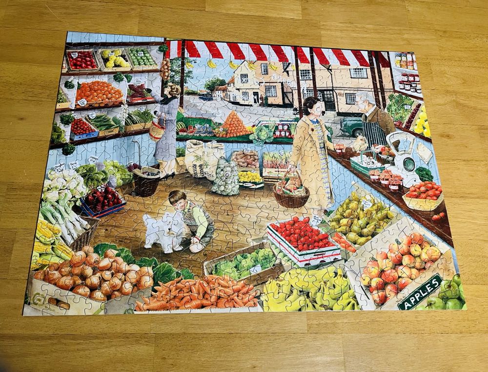 Green Grocers - Bits & Pieces puzzle collectible [Barcode 704812102586] - Main Image 2