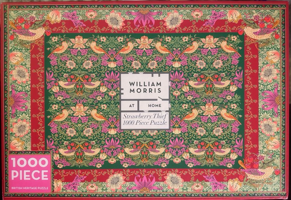 Strawberry Thief - British Heritage Puzzle puzzle collectible [Barcode 5015632132208] - Main Image 2