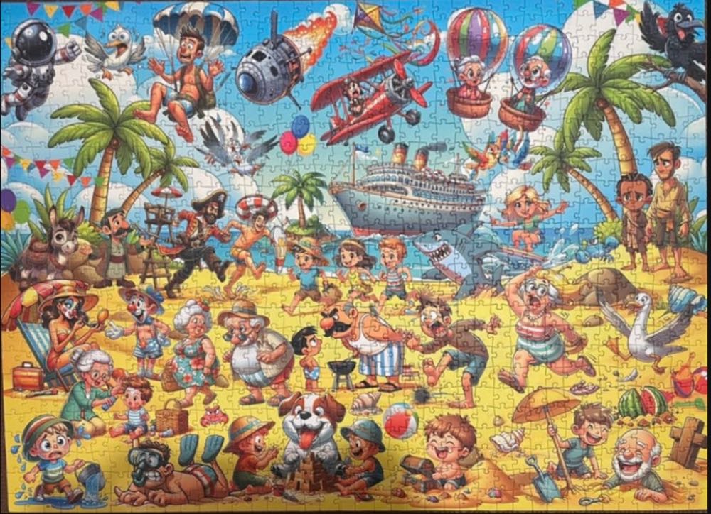 Chaos On The Beach - Magnolia puzzle collectible [Barcode 8684595061343] - Main Image 3