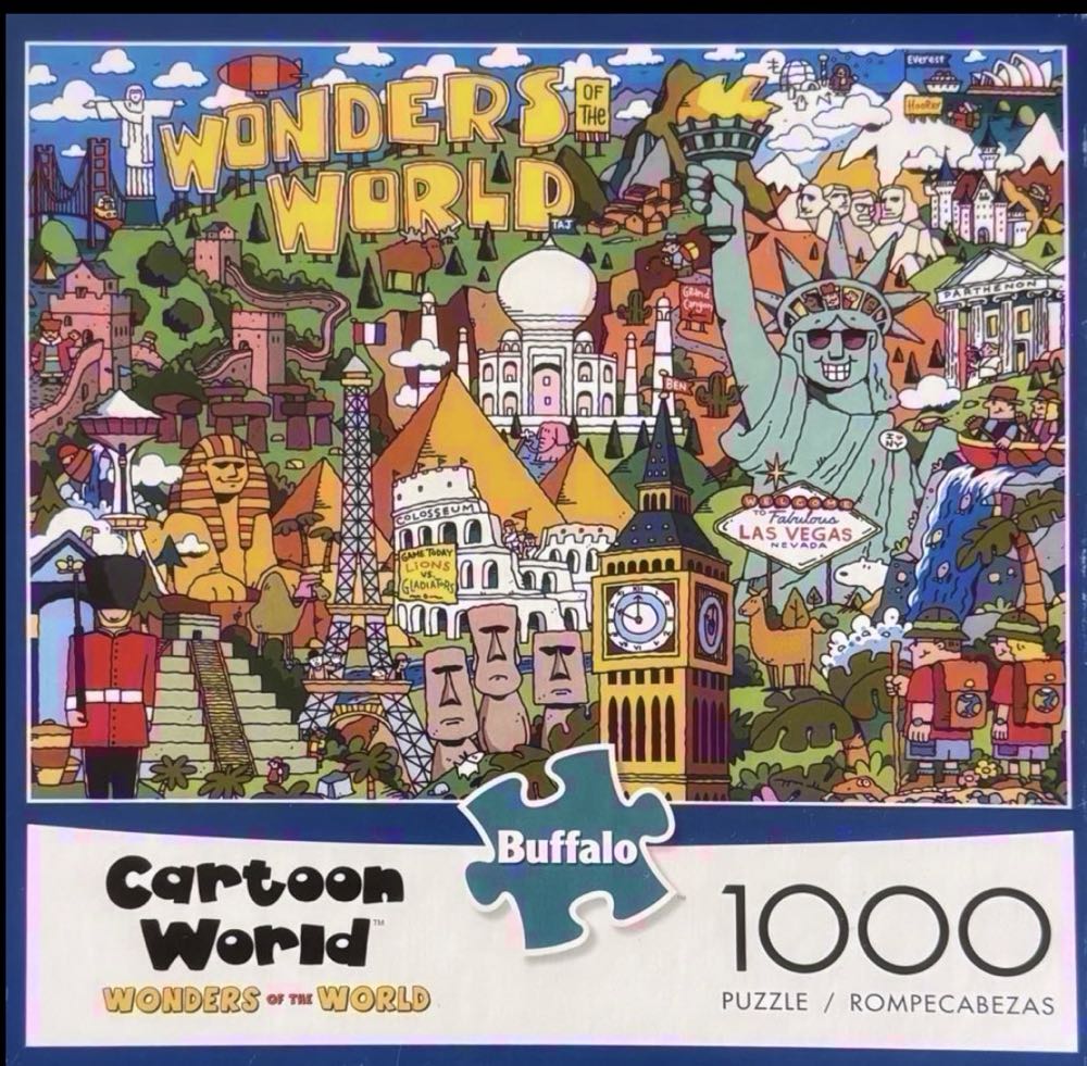 Wonders of the World*^ - Buffalo Games puzzle collectible - Main Image 2