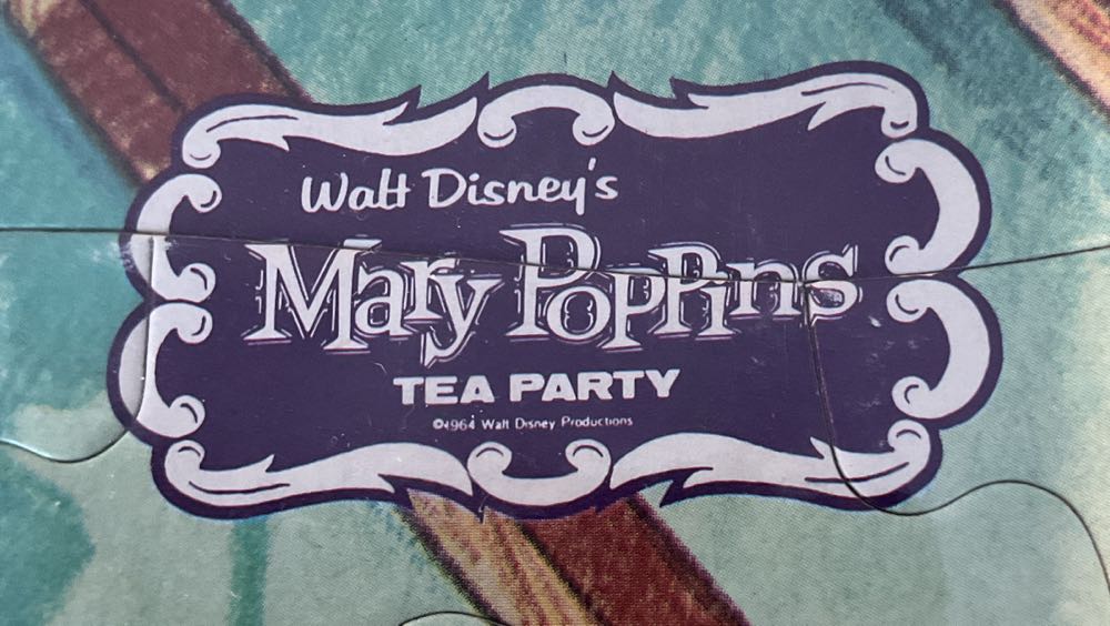 Walt Disney: Jaymar Specialty Co.: Mary Poppins Tea Party - Jamar puzzle collectible - Main Image 2