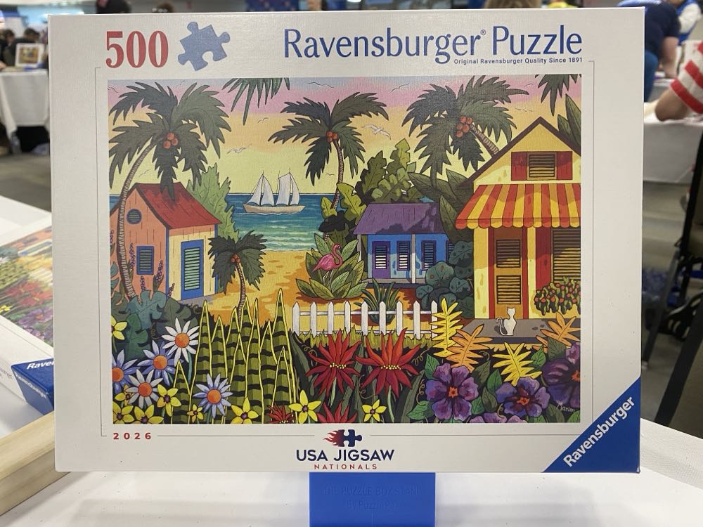 Tropical Vibes - Ravensburger puzzle collectible [Barcode 4005555019497] - Main Image 2