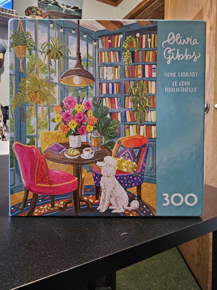 Home Library  - RoseArt 🇺🇸 puzzle collectible [Barcode 4895145446334] - Main Image 2