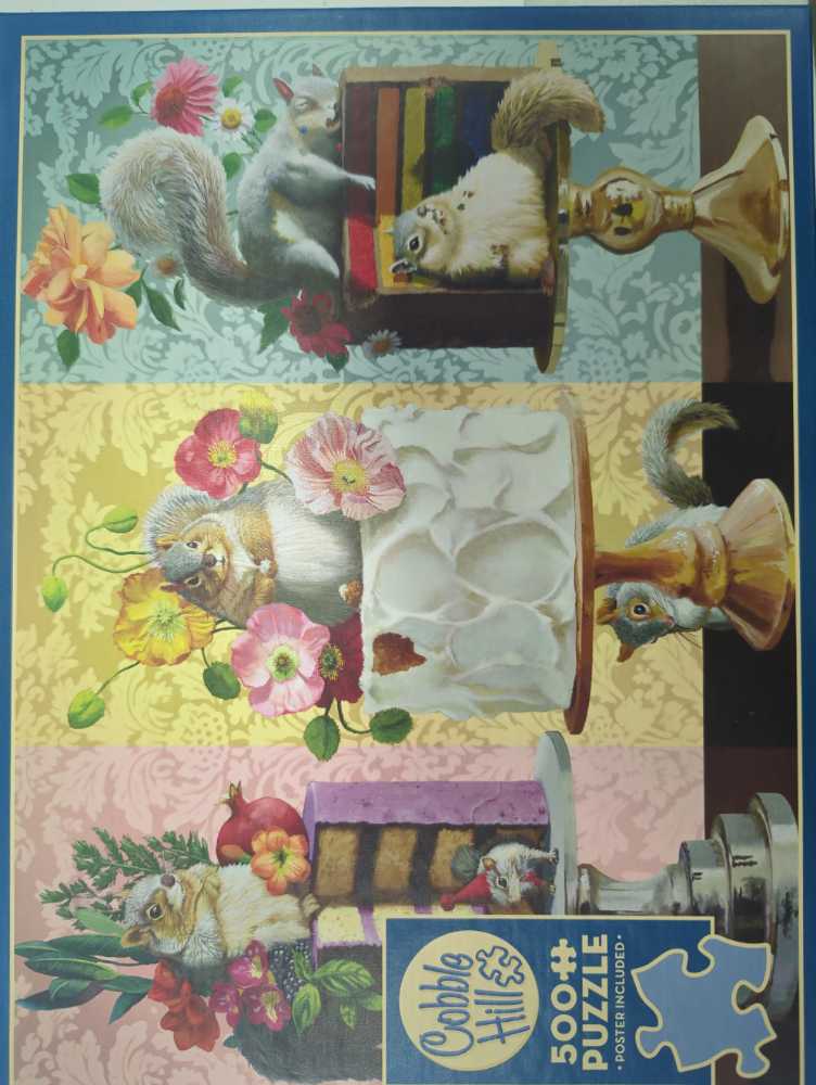 Chubby Buddies - Cobble Hill puzzle collectible [Barcode 625012451512] - Main Image 2