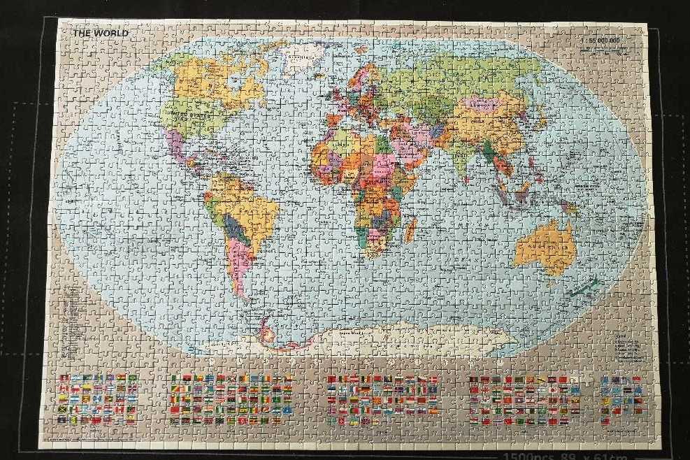 Politische Weltkarte   puzzle collectible [Barcode 24667470] - Main Image 2