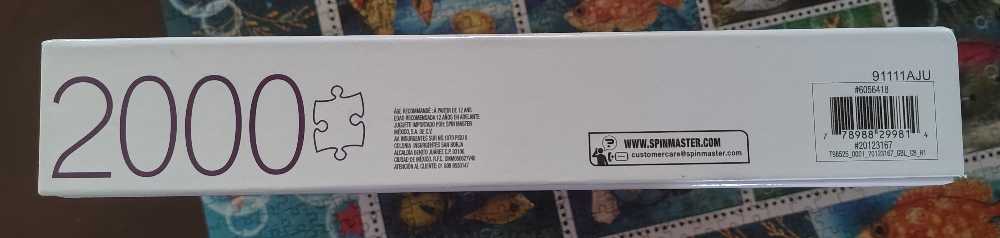 Undersea Garden 2 - Cardinal Hasbro Milton Bradley puzzle collectible [Barcode 778988299814] - Main Image 4