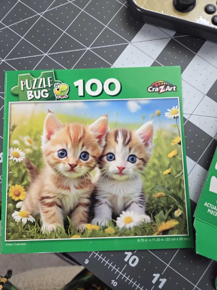 Kitten Cuteness  - Puzzlebug / Cra-Z-Art puzzle collectible [Barcode 4895145425216] - Main Image 2