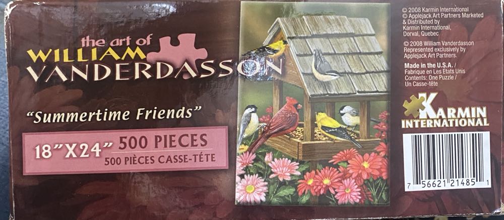 Summertime Friends - Karmin International puzzle collectible [Barcode 756621214851] - Main Image 2