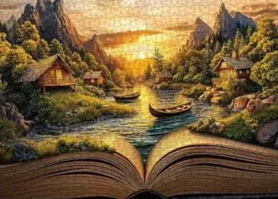 Aether Puzzles From The Garden Part 3 Flower Puzzle Premium Piece Jigsaw Puzzle For Adults Glare-free Soft-touch Puzzles Made In Usa 26.6” X 19.25”