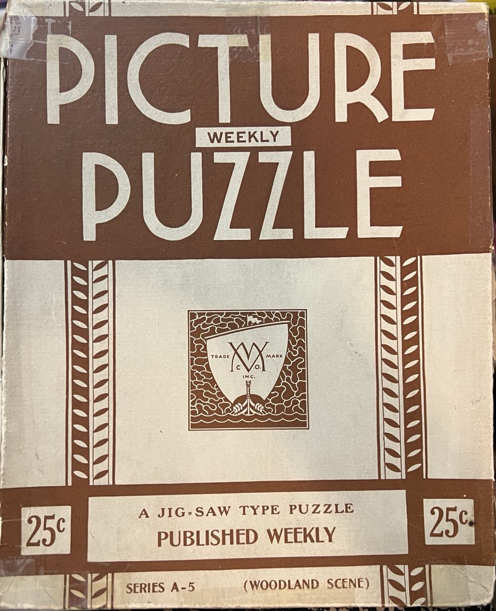 Woodland Scene - Viking Manufacturing Company puzzle collectible - Main Image 2