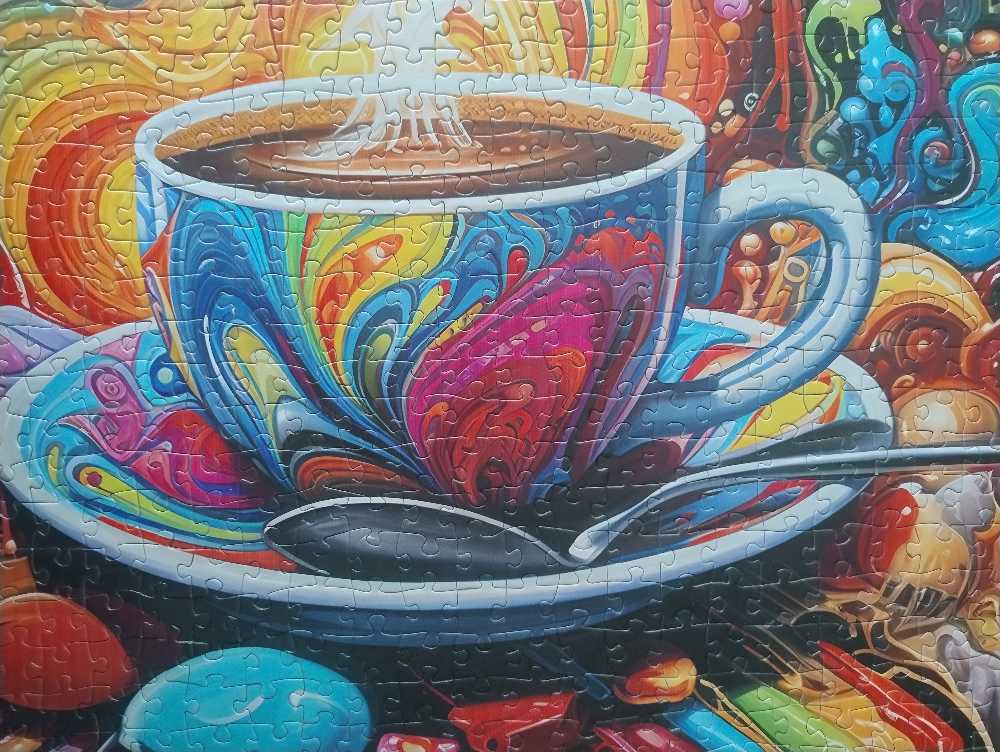 Psychedelic Teacup Dream  - Tucocoo puzzle collectible - Main Image 3