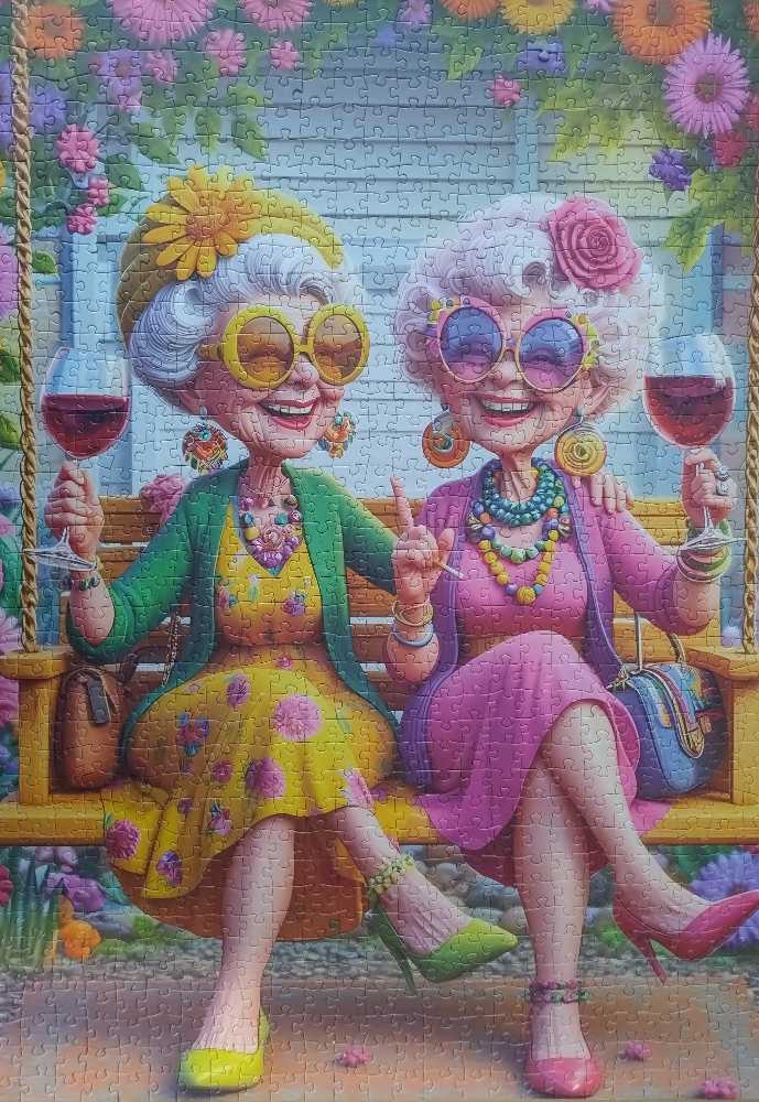 Granny’s Happy Hour - Tucocoo puzzle collectible - Main Image 2