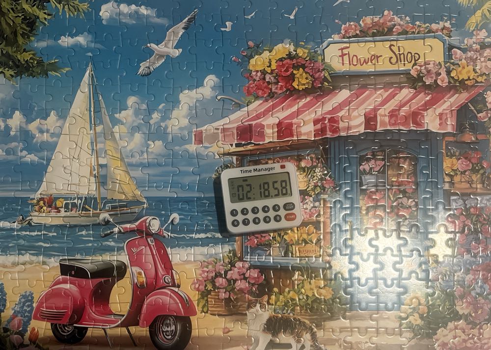 Flower Shop  - Amazon—no brand puzzle collectible - Main Image 4