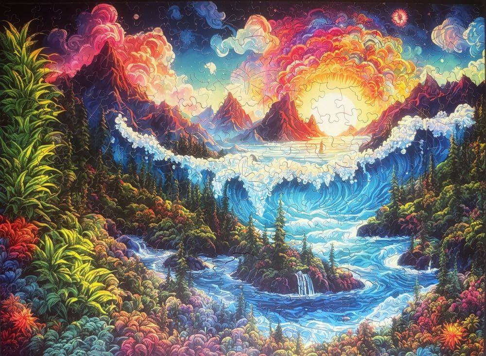 Sunset Mountains*^ - Wentworth puzzle collectible - Main Image 2