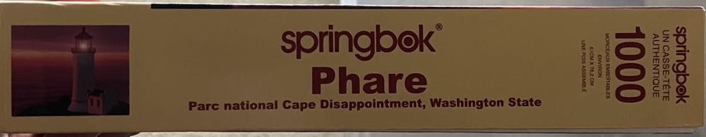 Lighthouse Cape Disappointment National Park, Washington State - Springbok puzzle collectible - Main Image 3