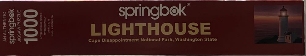 Lighthouse Cape Disappointment National Park, Washington State - Springbok puzzle collectible - Main Image 5