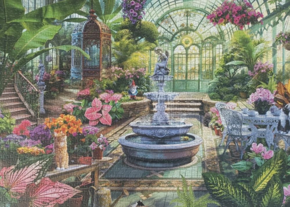 Victorian Greenhouse - Schmidt Puzzle puzzle collectible [Barcode 4001504586331] - Main Image 3