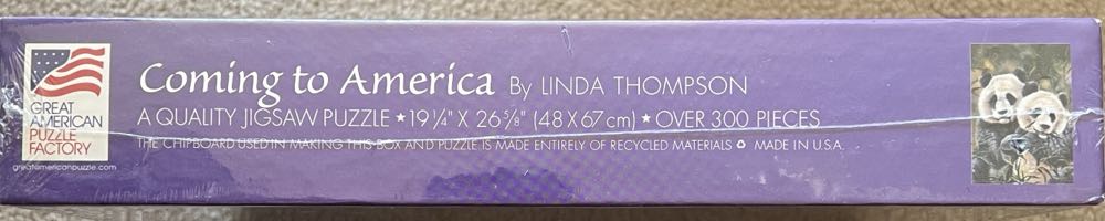Coming To America - Great American Puzzle Factory puzzle collectible - Main Image 2