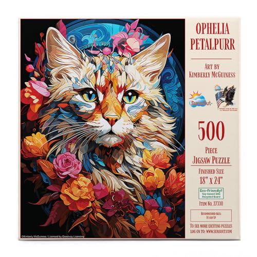 Ravensburger Puzzle 500pc Polygon Lion