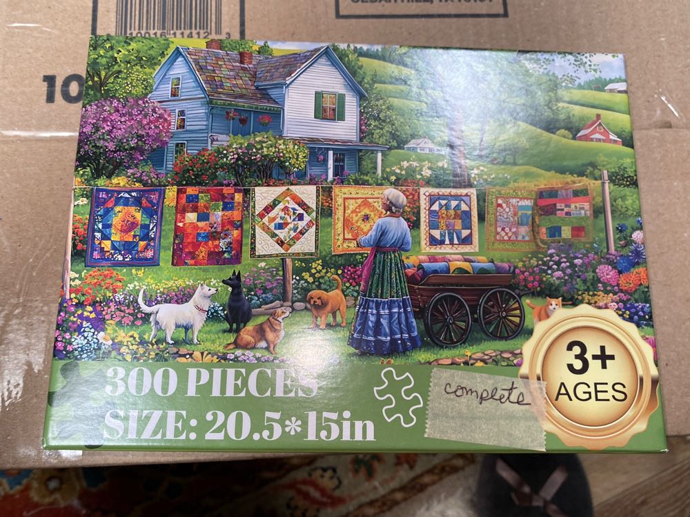 Bluebird Autumn Castle Festival By Rose Cat Khan Piece Puzzle