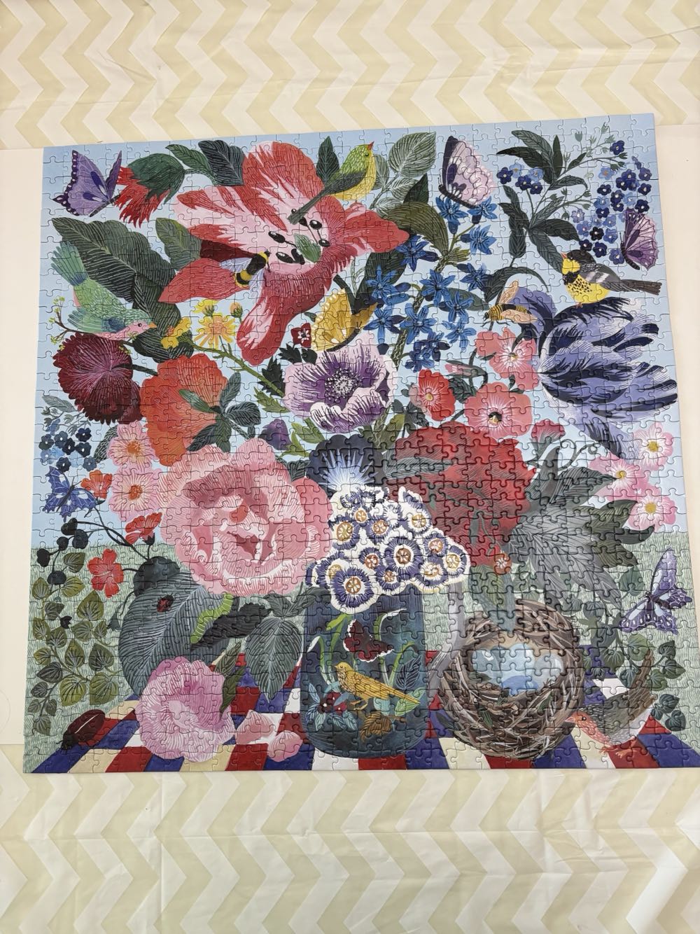 Spring Bouquet - eeBoo Piece & Love puzzle collectible [Barcode 689196514845] - Main Image 2