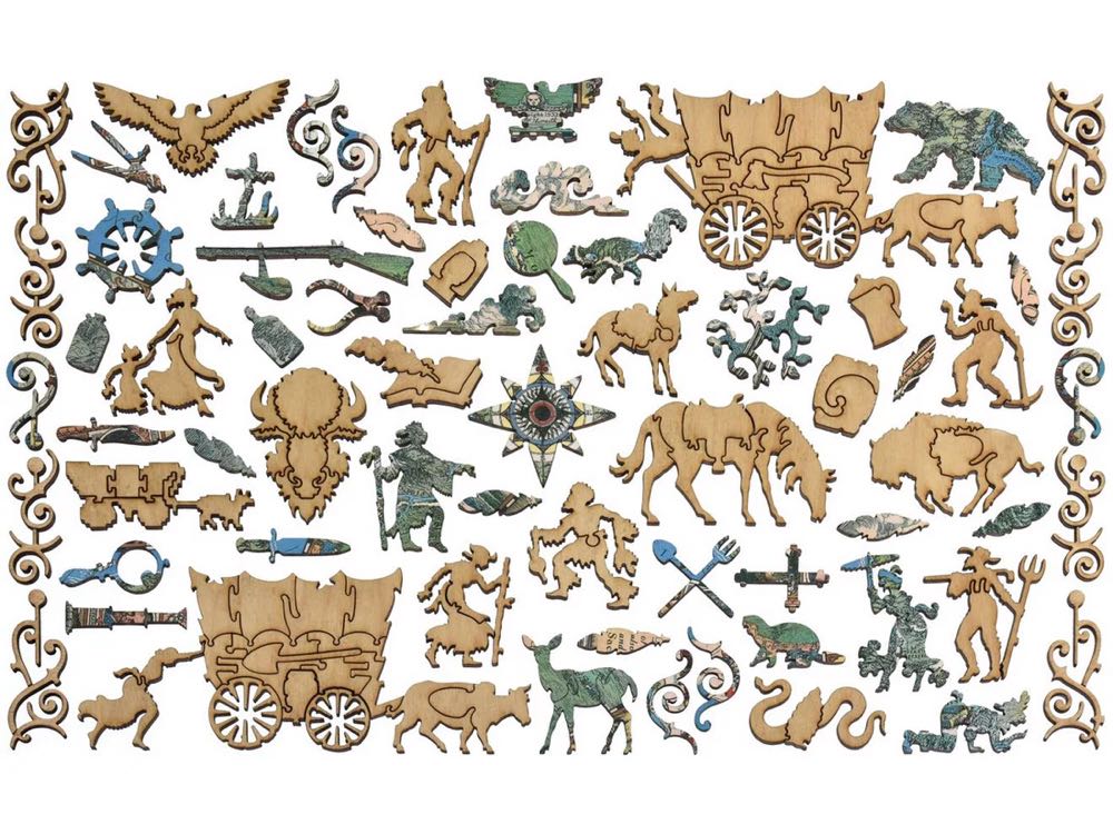 The Oregon Trail - Liberty Puzzles puzzle collectible - Main Image 2