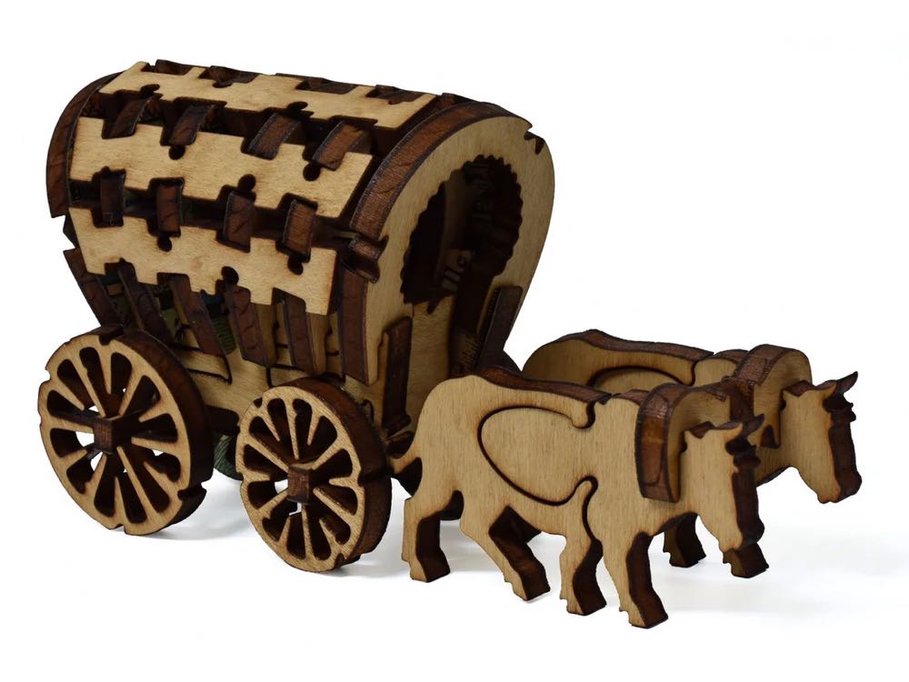The Oregon Trail - Liberty Puzzles puzzle collectible - Main Image 3