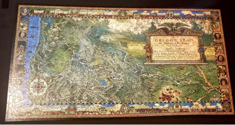 The Oregon Trail - Liberty Puzzles puzzle collectible - Main Image 4