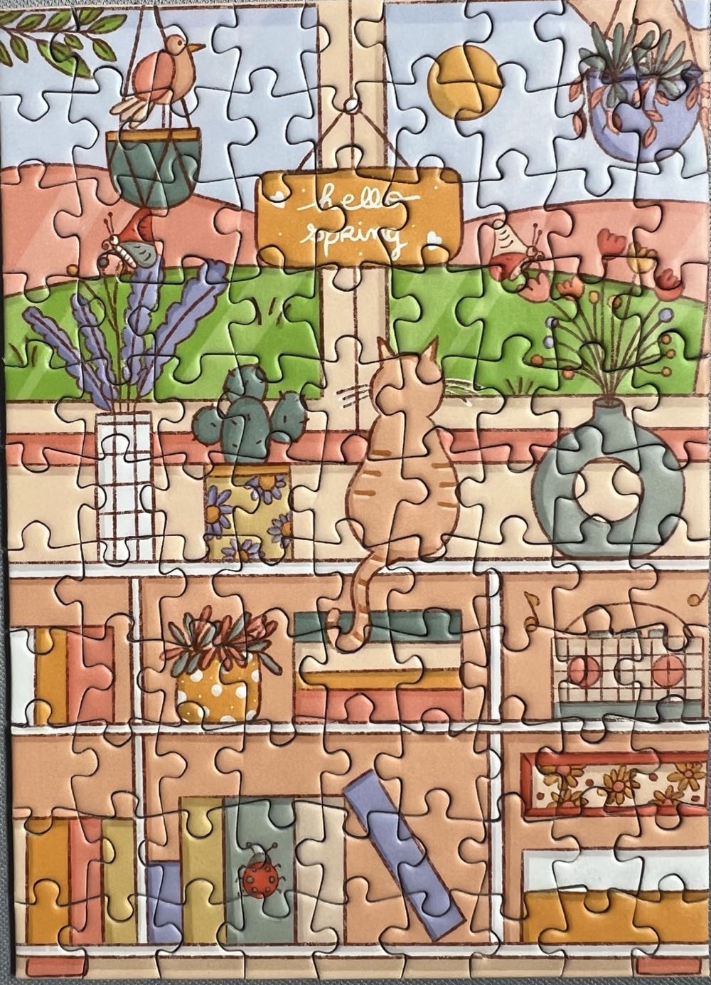 Mini Spring Home 99 Pièces Trevell – 99  puzzle collectible [Barcode 3760389490362] - Main Image 2