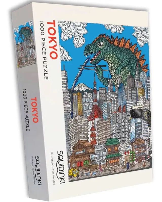 Tokyo - Squidinki puzzle collectible [Barcode 9350583001163] - Main Image 2