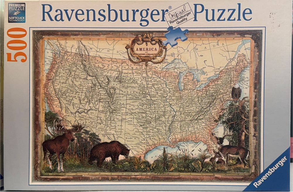 Old-Fashioned America - Ravenburger puzzle collectible [Barcode 4005556142156] - Main Image 2