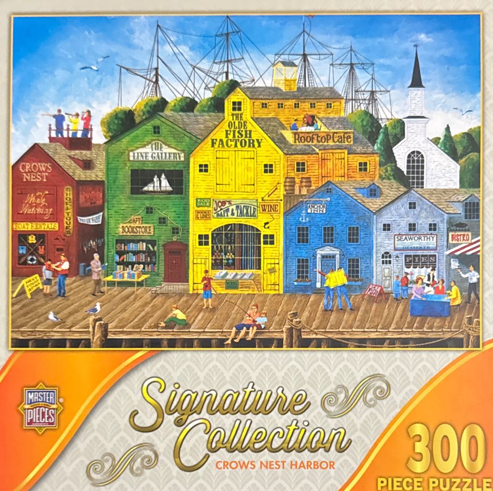 Cobble Hill Piece Puzzle Springtime Frolic Sample Poster Included