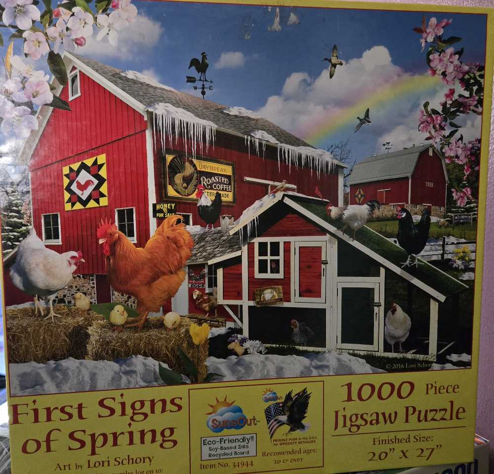 Country Life Ltd Edt Piece Jigsaw Puzzle Us Post Office 26x19 Buffalo New