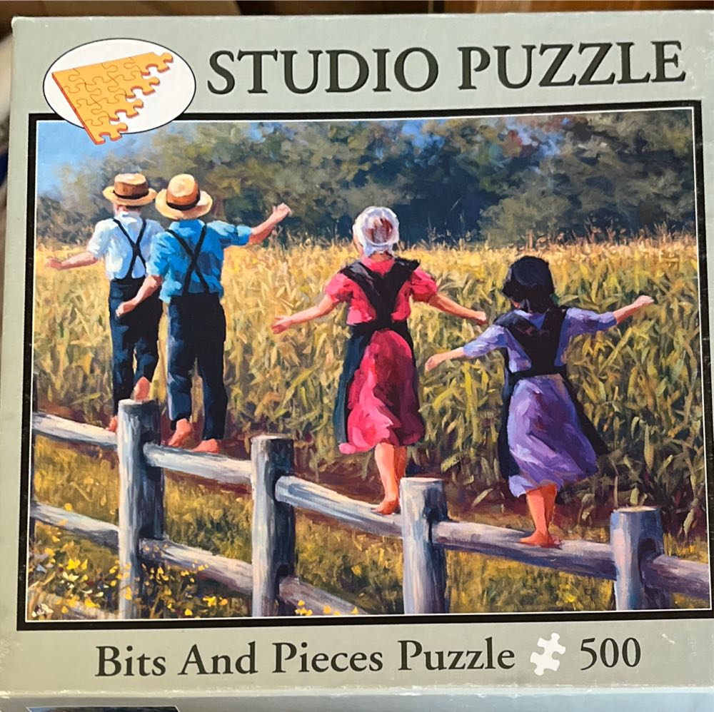 Crocodile Creek Holographic 50 Piece Jigsaw Puzzle 10x15 Black Cat Bat Skull