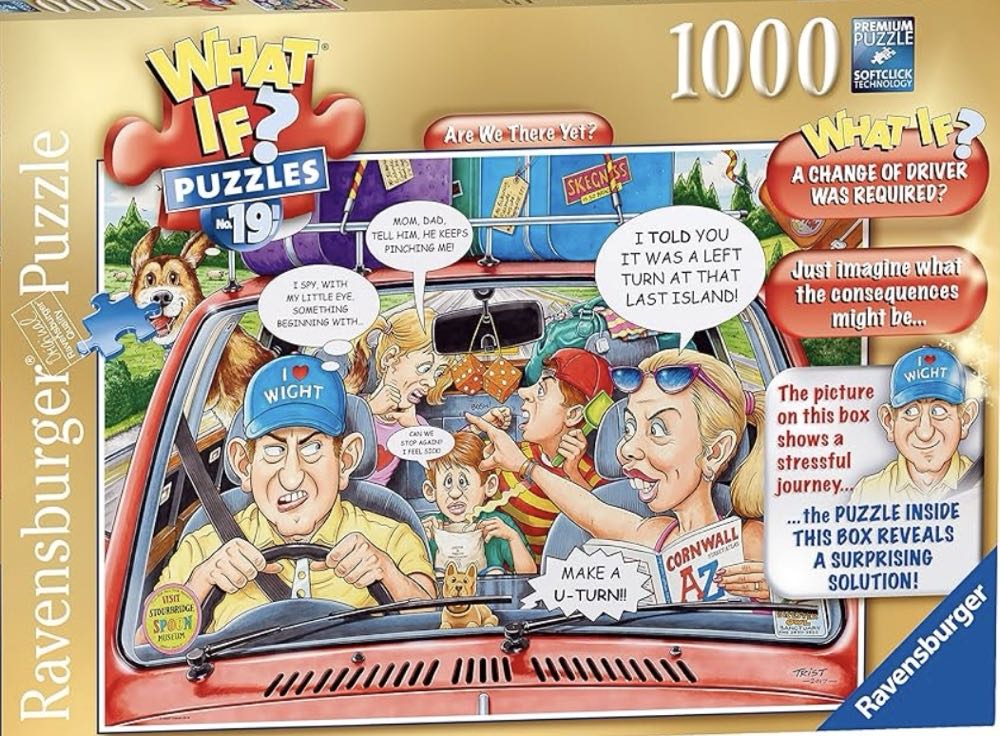 Jigsaw Anatolian Moises Levy Pink Tree Nature New Sealed 1000 Pieces