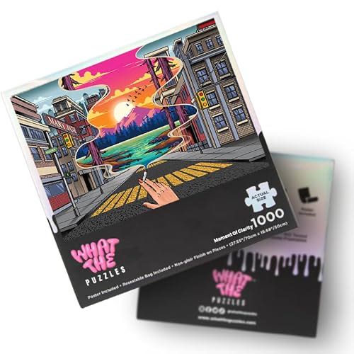 Aquarius Rick & Morty Puzzle 500 Piece Jigsaw Puzzle Glare Free Precision Fit Officially Licensed Rick & Morty Merchandise & Collectibles 14 X 19 Inches