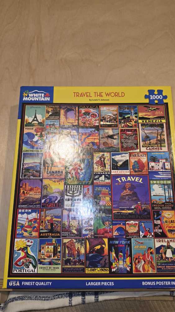 Wentworth 500pc Wooden Jigsaw Puzzle Les Flamants New In Original Box