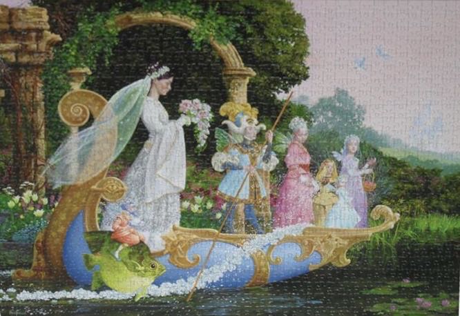 The Bride (Verkocht) - Jumbo puzzle collectible [Barcode 8710126018842] - Main Image 3